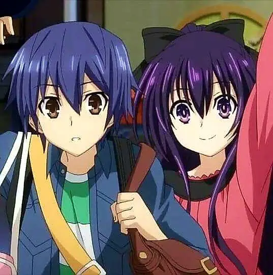 Gambar Shido dan Tohka