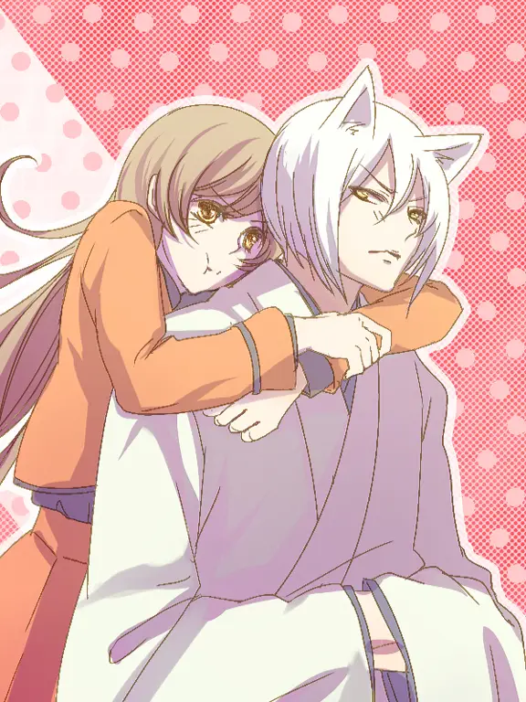 Nanami Momozono dan Tomoe dari Kamisama Hajimemashita