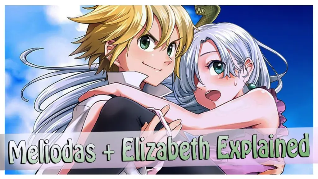 Gambar Meliodas dan Elizabeth dari komik Nanatsu no Taizai