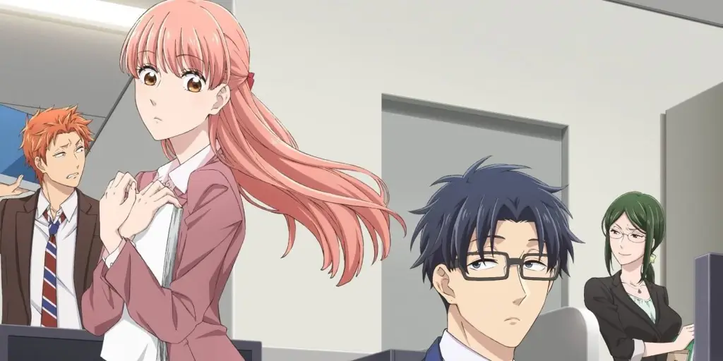 Gambar Narumi dan Hirotaka dari Wotakoi