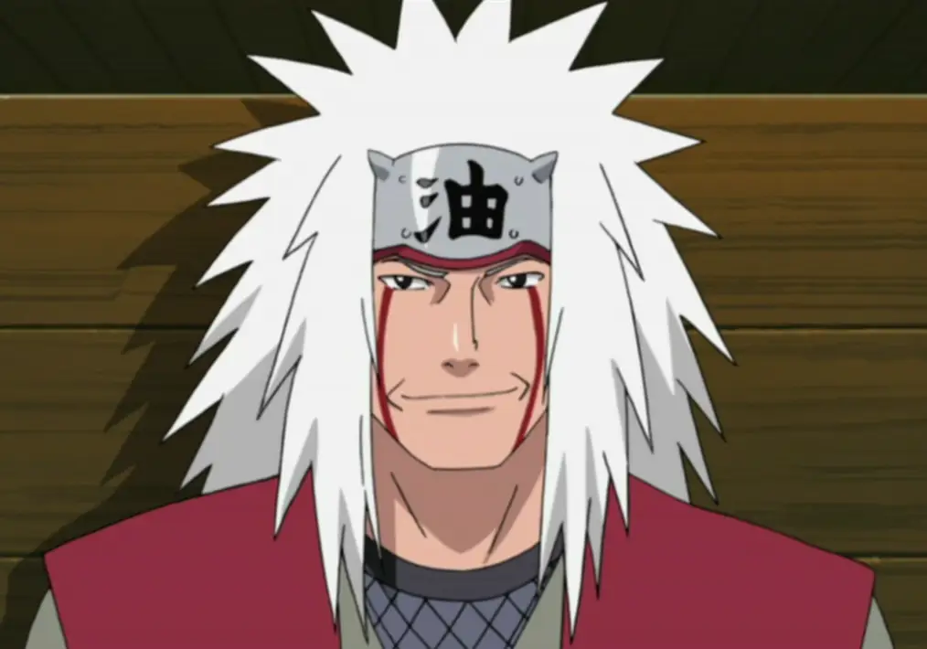 Jiraiya melatih Naruto di episode 136