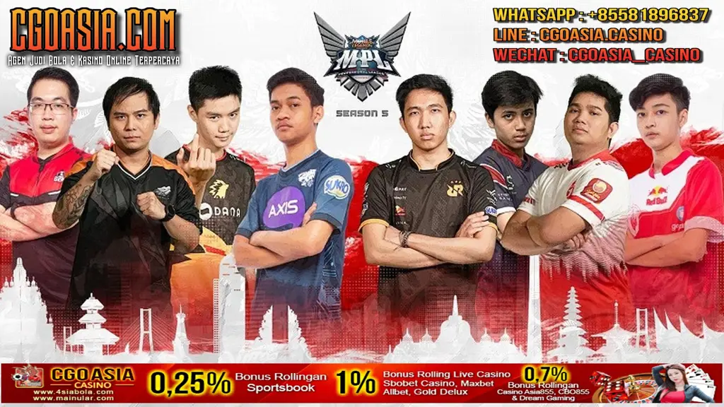 Para pemain profesional League of Legends Indonesia