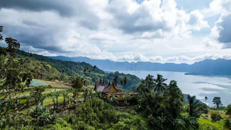 Pemandangan indah di Sumatera