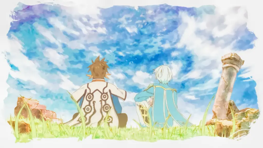 Pemandangan Alam yang Indah dalam Anime Tale of Zestiria Gambar pemandangan alam dalam anime Tale of Zestiria
