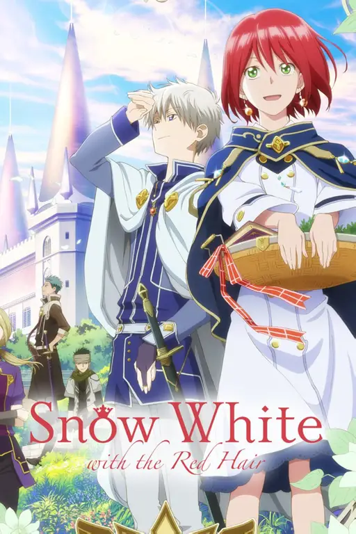 Pemandangan dalam anime Snow White with the Red Hair