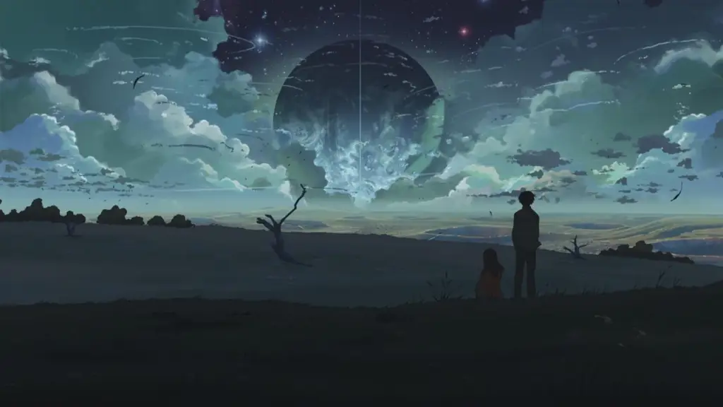 Pemandangan Anime Gambar pemandangan anime yang indah