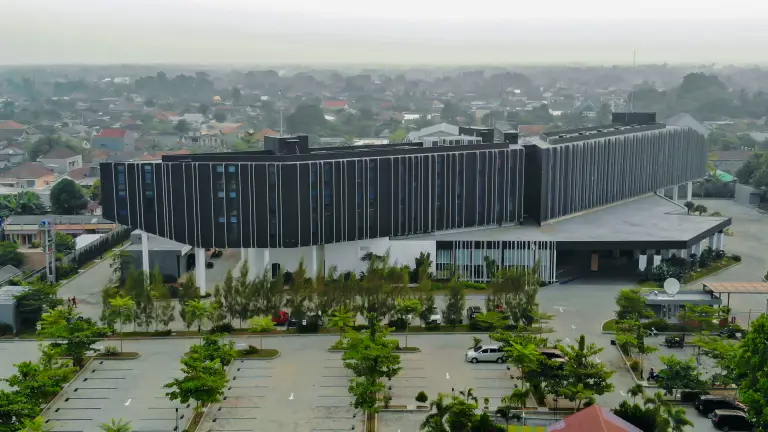 Pemandangan Bandar Jaya Pemandangan kota Bandar Jaya yang indah.