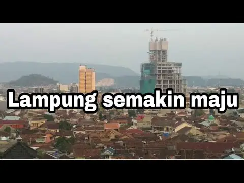 Gambar pemandangan kota Bandar Lampung