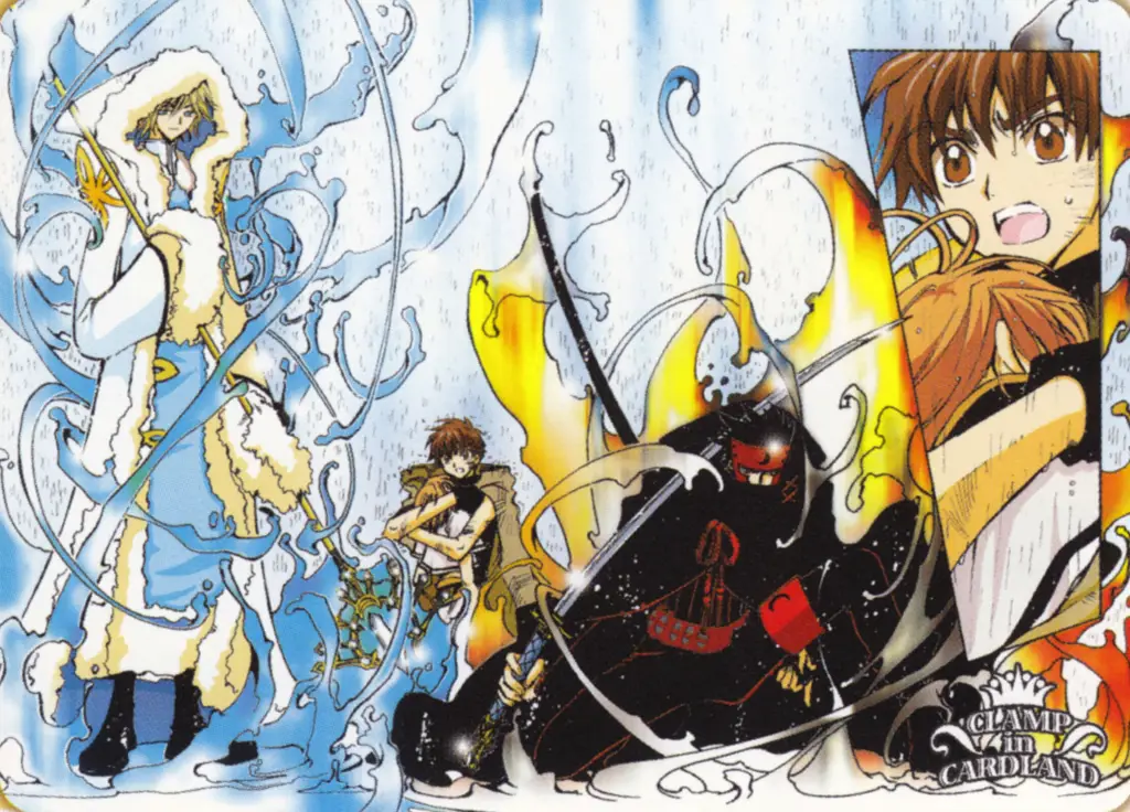 Pemandangan dalam anime Tsubasa Reservoir Chronicle