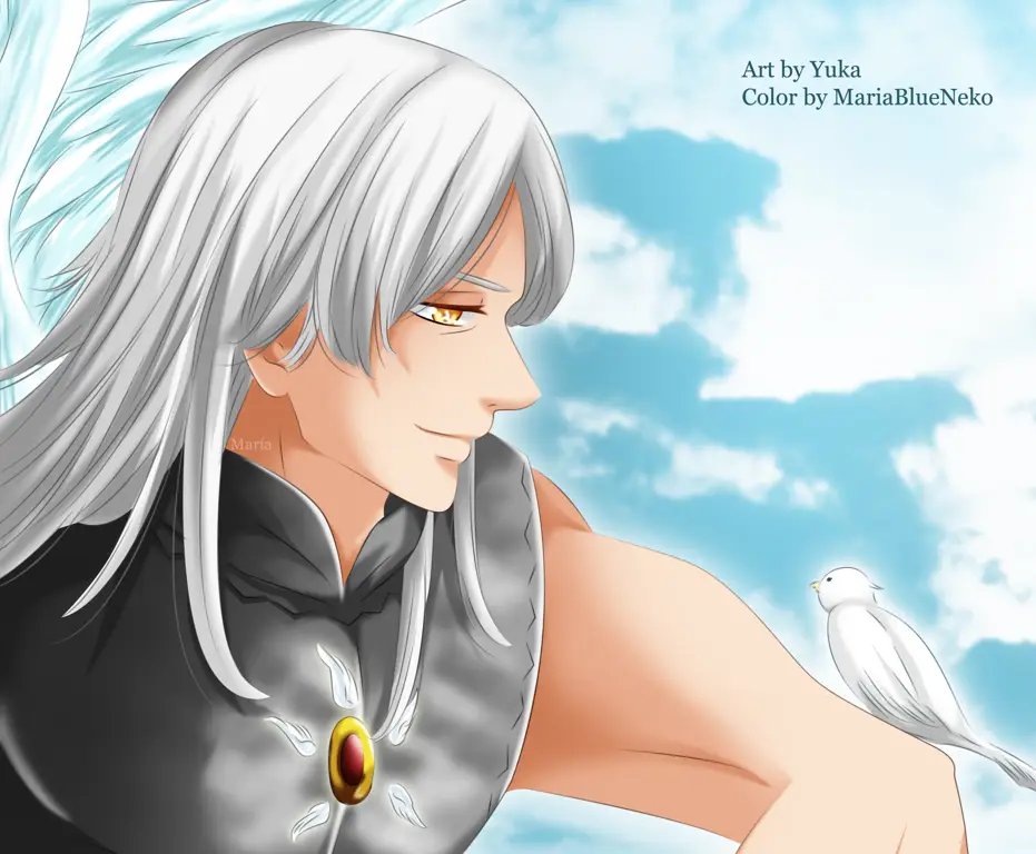 Pemandangan dari dunia The Seven Deadly Sins Pemandangan indah dari anime The Seven Deadly Sins
