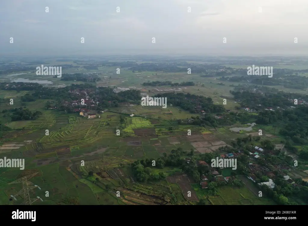 Pemandangan kota Bandar Lampung yang indah