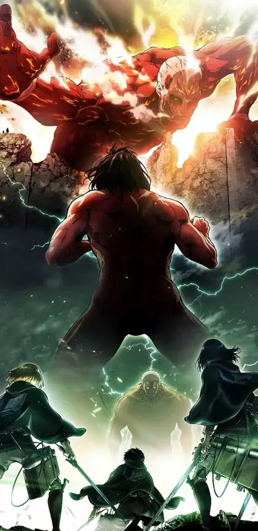 Pemandangan di Attack on Titan Season 2