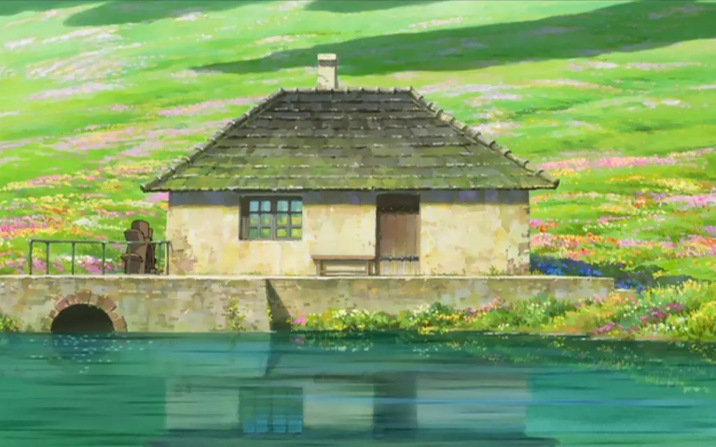 Pemandangan dari film Howl's Moving Castle