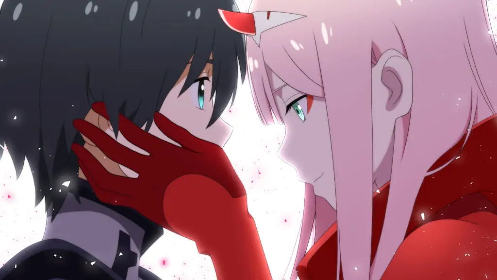 Gambar pemandangan di dunia anime Darling in the Franxx