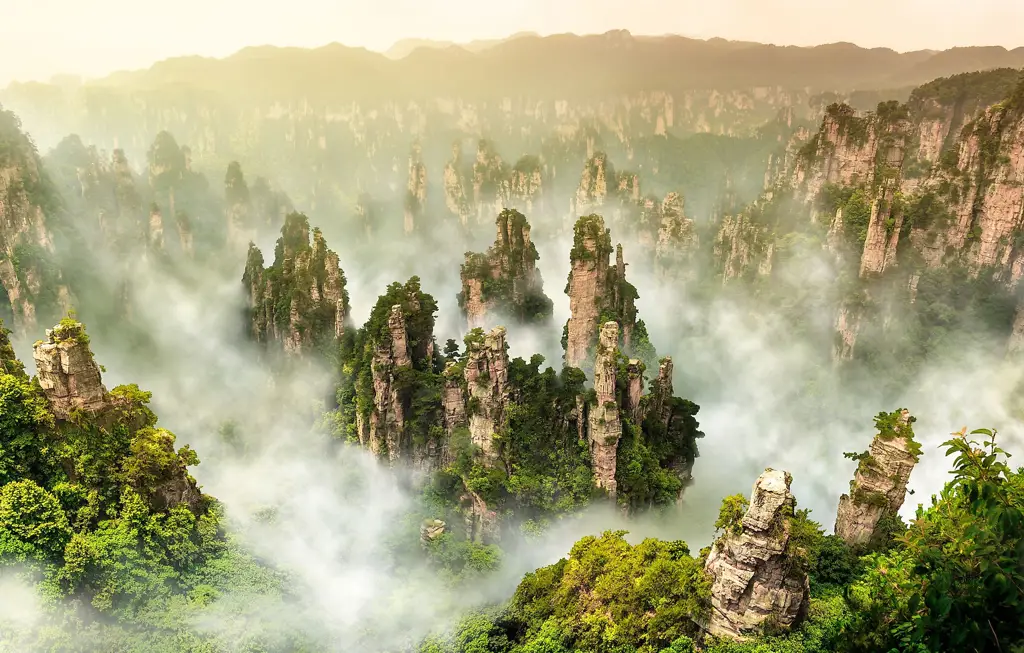 Pemandangan Dunia Wu Dong Qian Kun Gambar pemandangan indah dari dunia Wu Dong Qian Kun