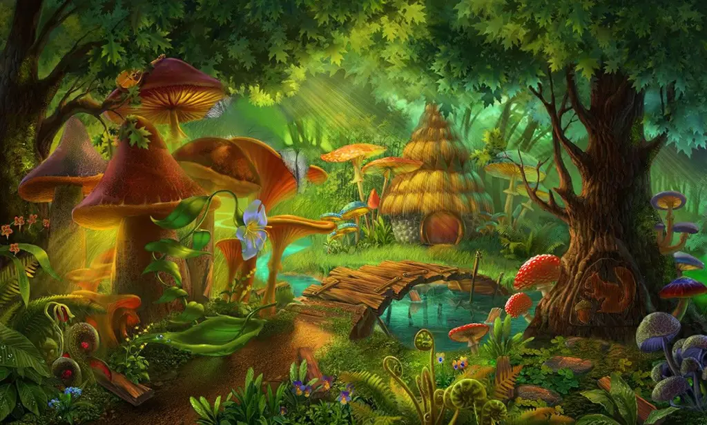 Pemandangan fantasi Pemandangan fantasi