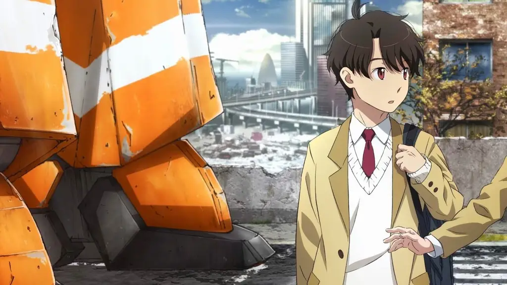 Pemandangan dalam anime Aldnoah.Zero