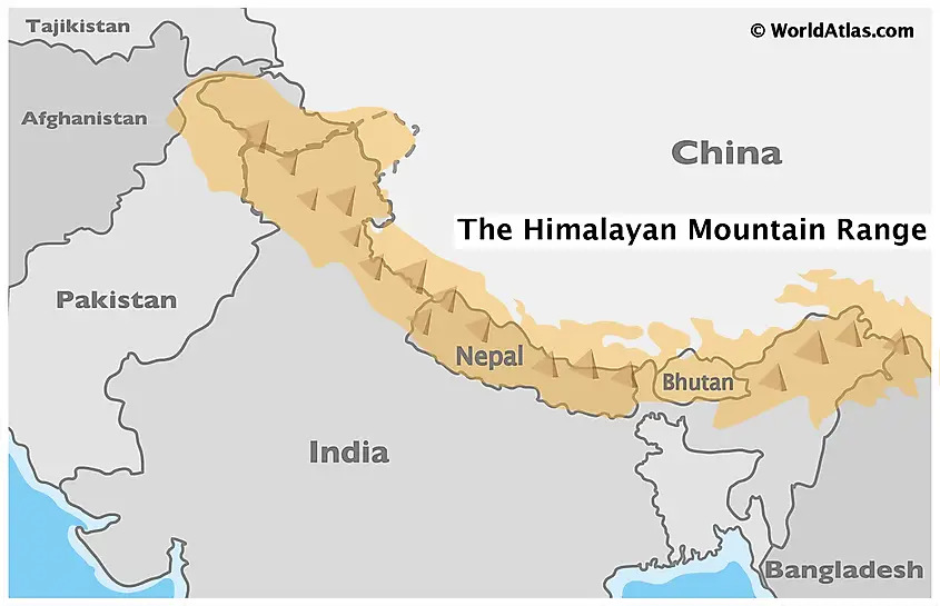 Gambar pegunungan Himalaya yang megah