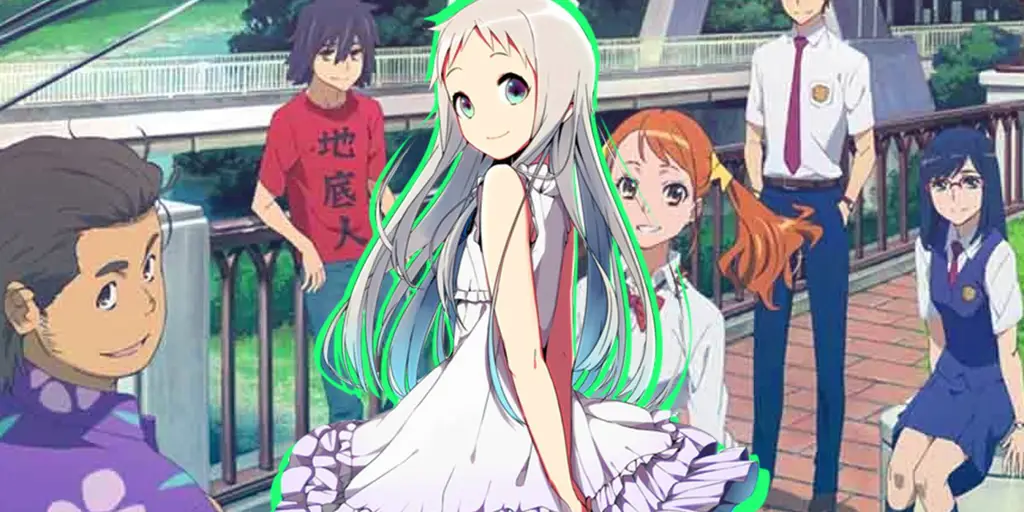 Pemandangan anime Anohana