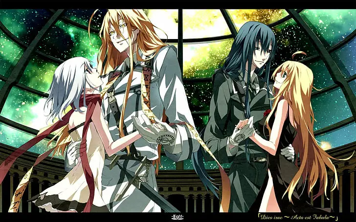 Gambar pemandangan dalam anime Dies Irae