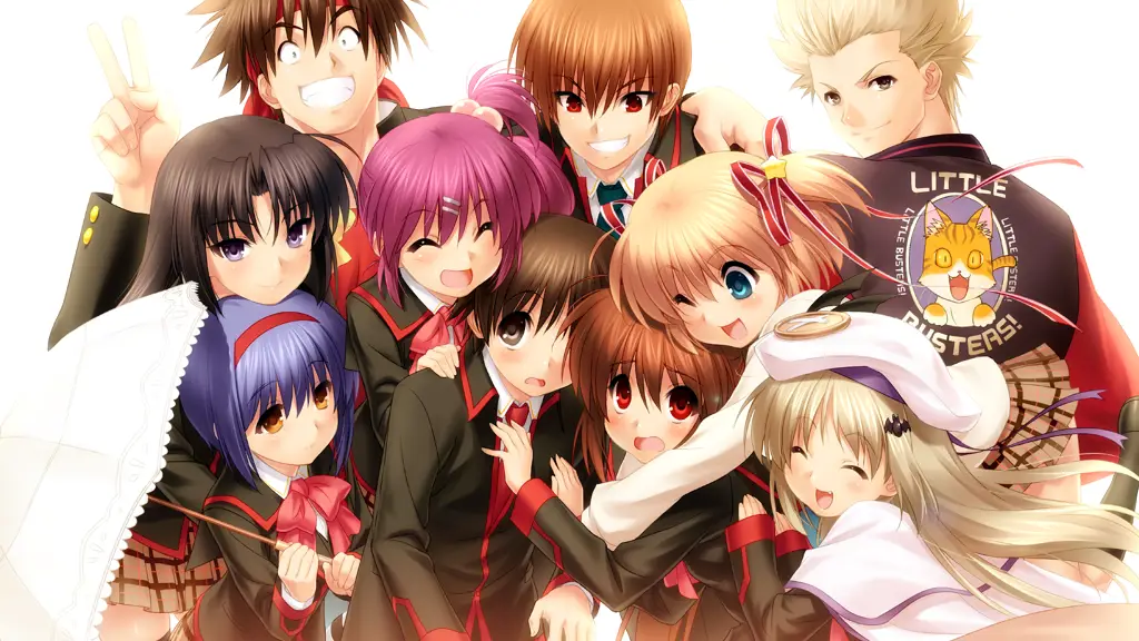 Gambar pemandangan anime Little Busters!