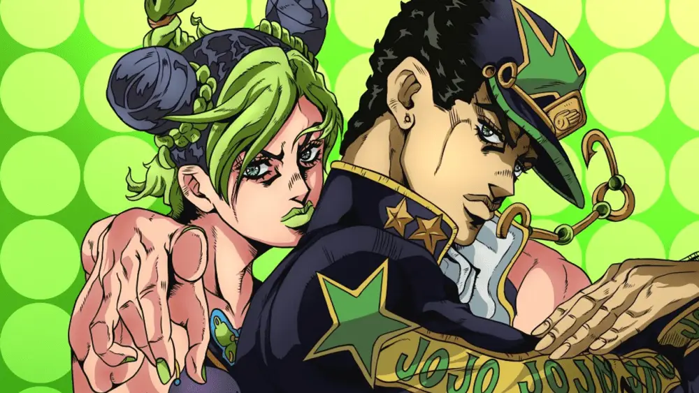 Gambar pemandangan dari anime Stone Ocean