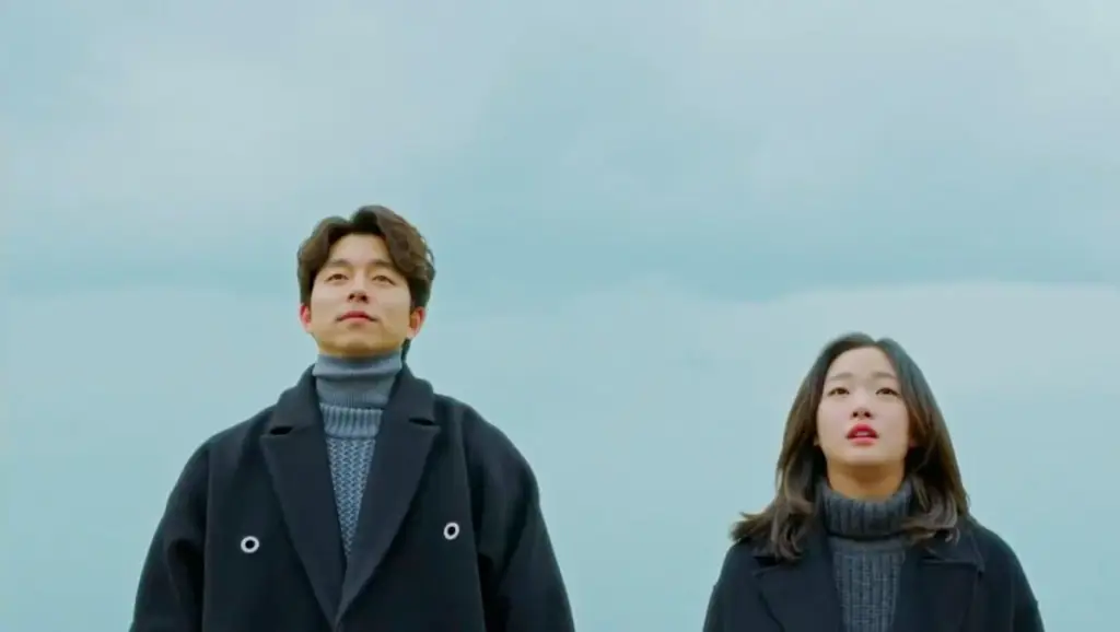 Gambar pemandangan indah di drama Goblin