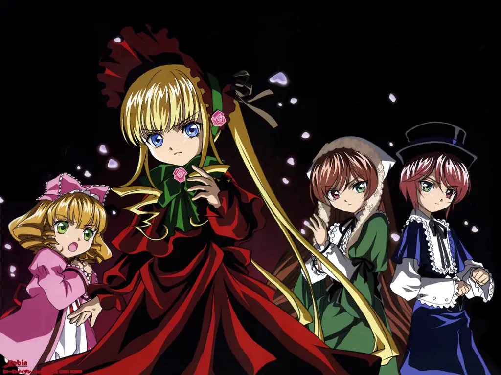 Gambar pemandangan dalam anime Rozen Maiden