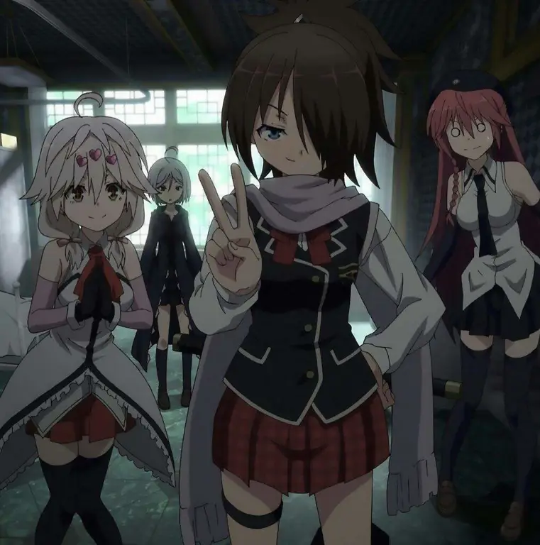 Pemandangan indah dalam film Trinity Seven