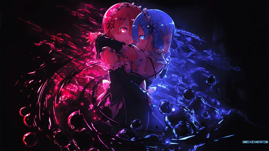 Gambar pemandangan dari dunia Re:Zero