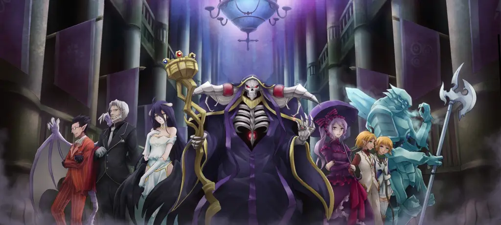 Gambar pemandangan dari anime Overlord