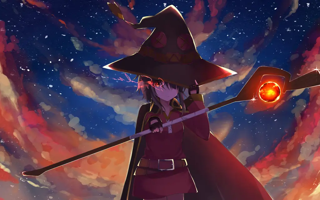 Gambar pemandangan di anime Konosuba