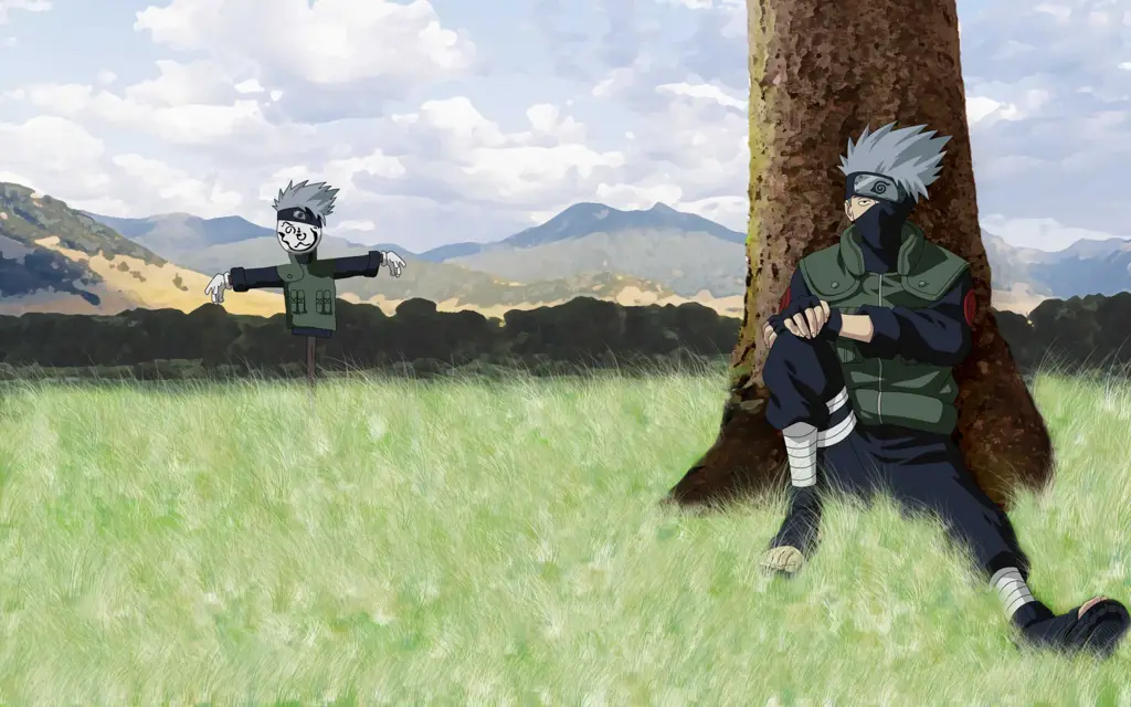 Gambar pemandangan alam di Naruto Shippuden