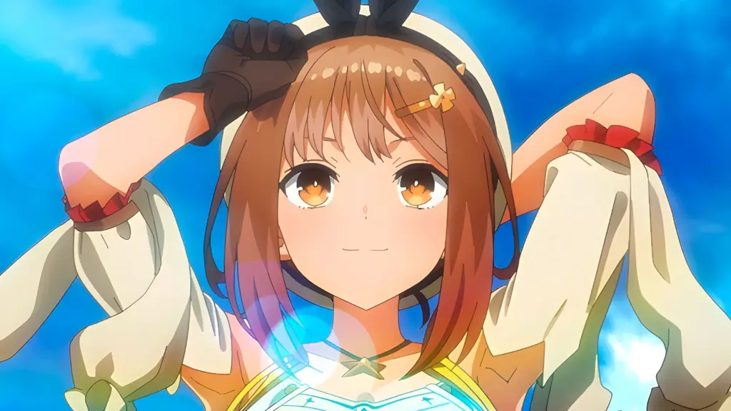 Pemandangan alam dalam anime Atelier Ryza