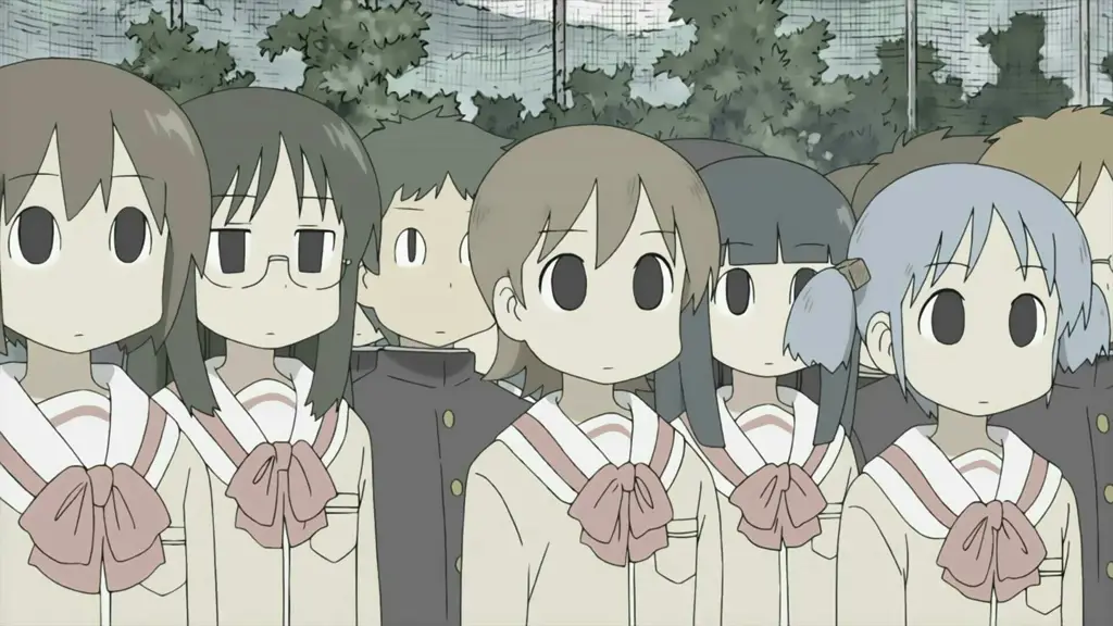 Gambar pemandangan dalam Nichijou