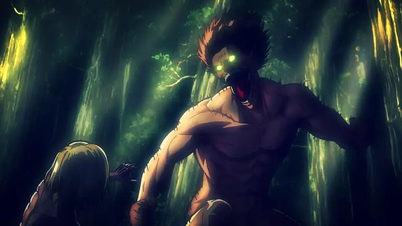 Gambar pemandangan indah di Shingeki no Kyojin