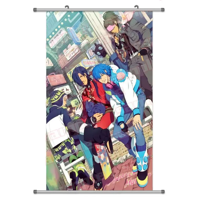 Gambar pemandangan kota dalam anime Dramatical Murders