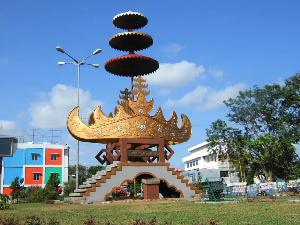 Pemandangan Kota Bandar Lampung