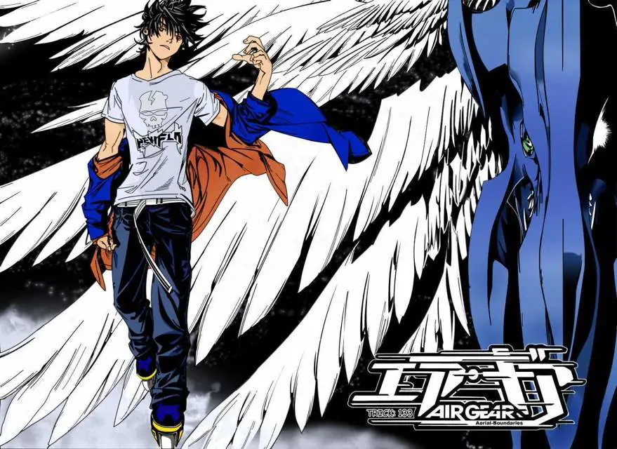 Pemandangan dalam anime Air Gear