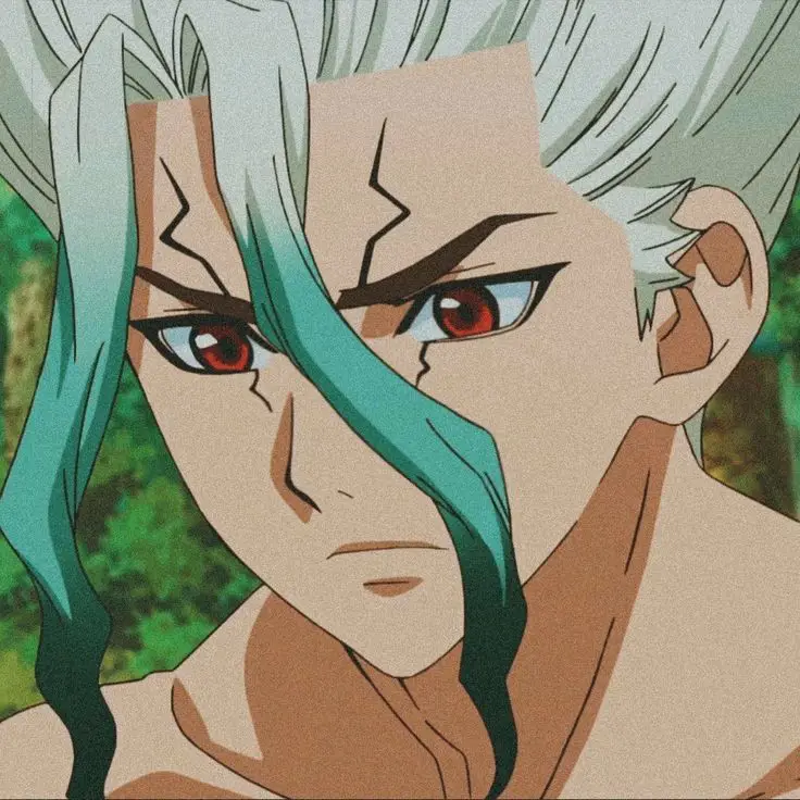 Gambar pemandangan anime Dr. Stone yang indah