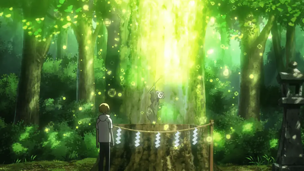 Gambar pemandangan indah dalam anime Natsume Yuujinchou