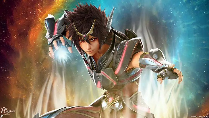 Gambar pemandangan dari film Saint Seiya dalam kualitas HD