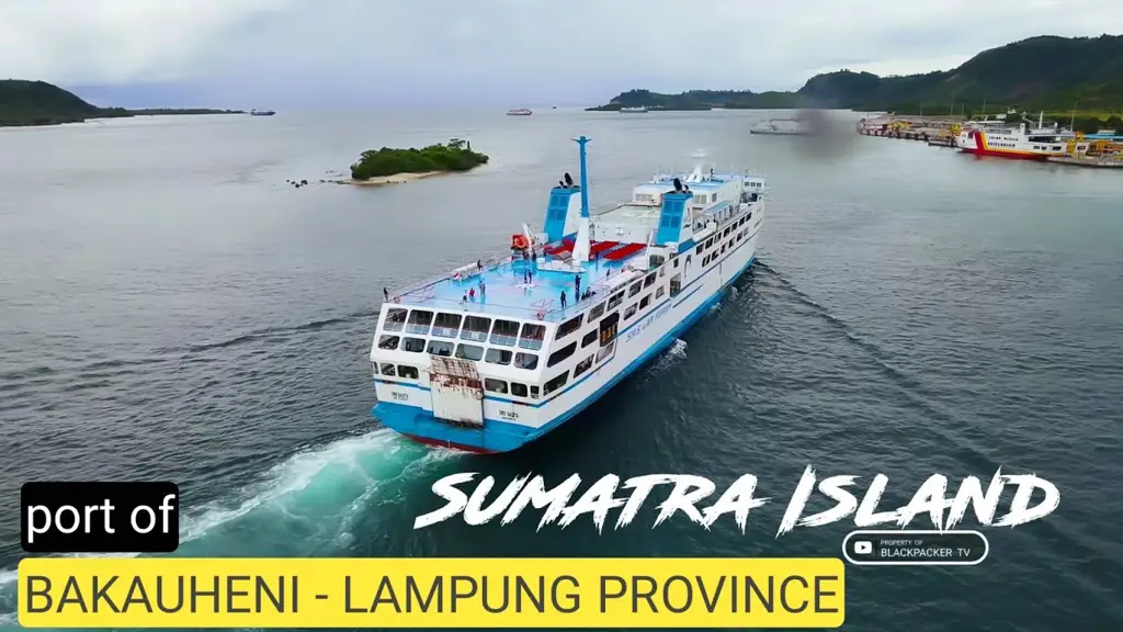 Perjalanan darat dari Pelabuhan Bakauheni ke Bandar Lampung