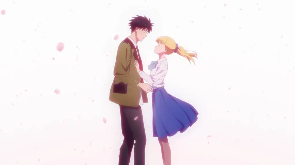 Gambar pemandangan dalam anime Tada-kun wa Koi o Shinai