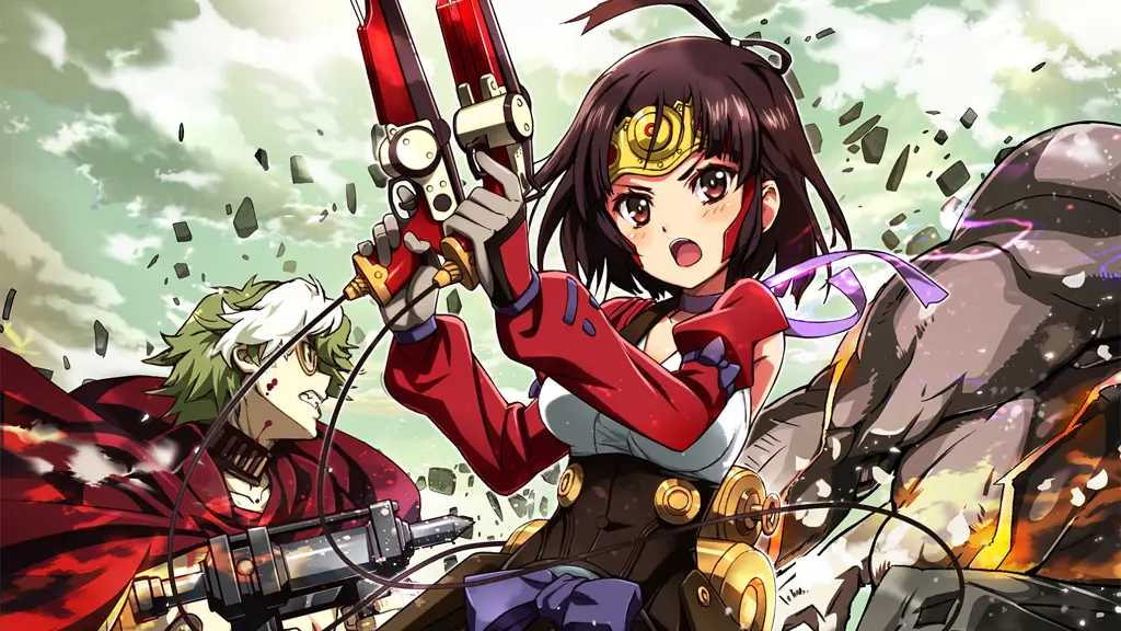 Pemandangan anime Kabaneri of the Iron Fortress yang menakjubkan