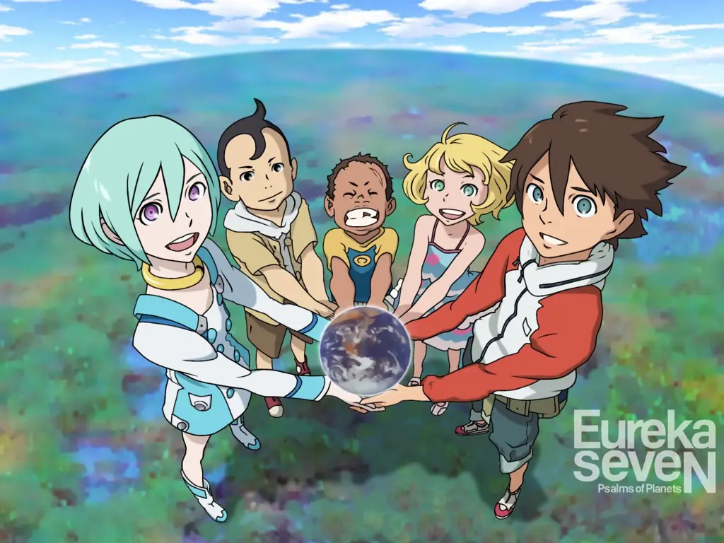 Gambar pemandangan di Eureka Seven AO