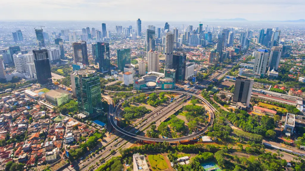 Gambar pembangunan kota baru di Indonesia