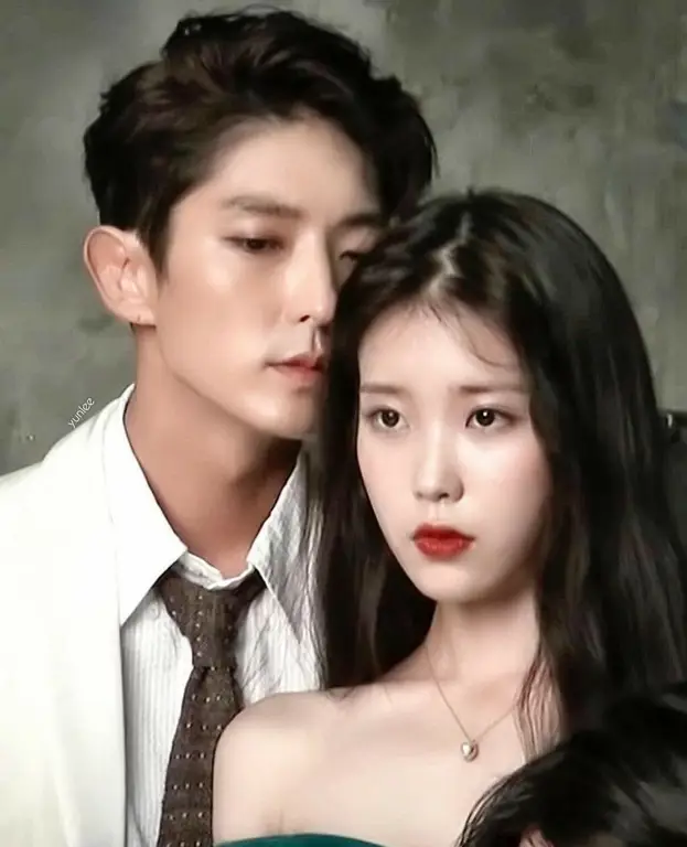 Foto Lee Jun Ki dan IU dari drama Moon Lovers