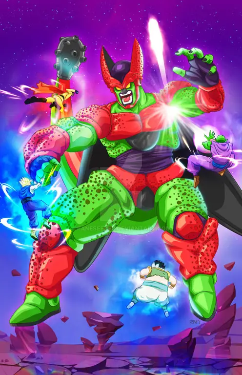 Cell Max, musuh yang kuat di Dragon Ball Super Hero
