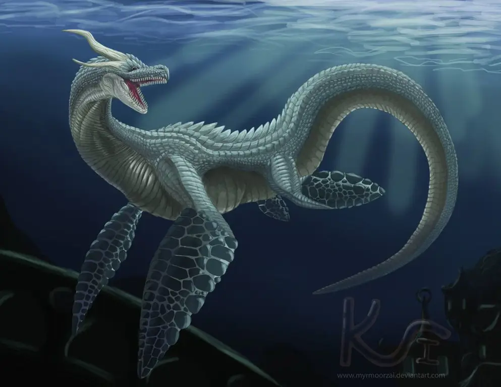 Leviathan Naga Laut di Subnautica